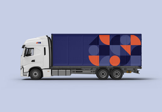 Small Truck Mockup