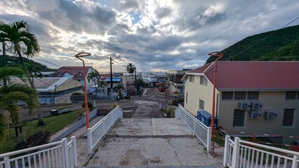 Fototapeta na wymiar DESHAIES (Guadeloupe)