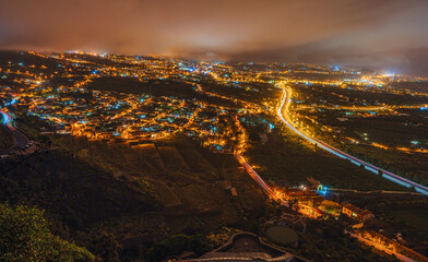 Teneriffa bei Nacht