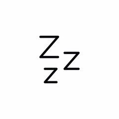 Sleep ZZZ Bedtime Snooze icon