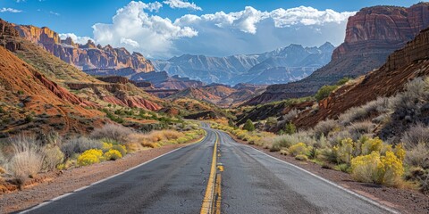 scenic landscape of the arizona in USA