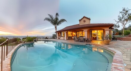 The Beauty of a Home with Majestic Views, Pool, and Barbecue Comforts