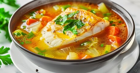 The Depths of Flavor the Perfect Bowl of Fish Soup