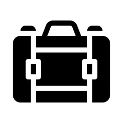 luggage glyph icon