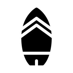 surf table glyph icon