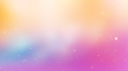 Soft rainbow colored bokeh background