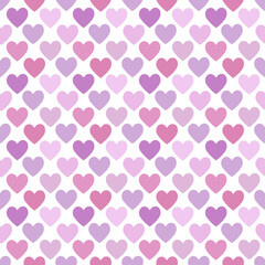 Seamless pattern with hearts.Love illustration