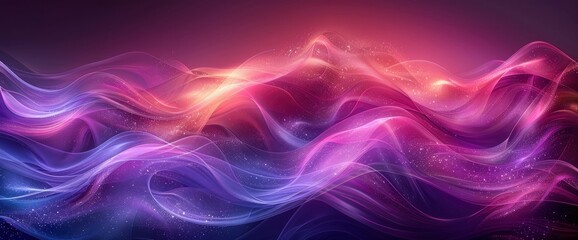 purple abstract background with wave design illustration, Desktop Wallpaper Backgrounds, Background HD For Designer