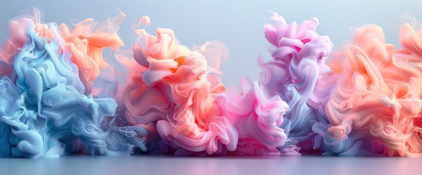 fresh abstract background in blue and pink colors, Desktop Wallpaper Backgrounds, Background HD For Designer