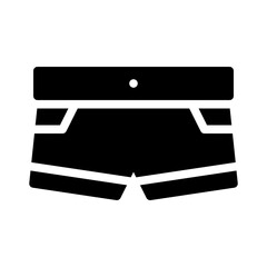 boxer glyph icon