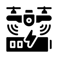 drone glyph icon