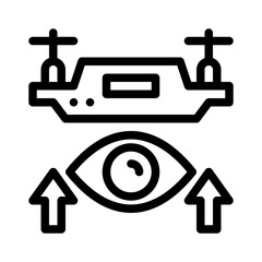 visual line icon
