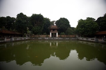Fototapeta na wymiar temple of literature Hanoi Vietnam
