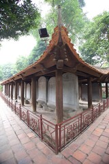 temple of literature Hanoi Vietnam