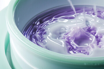 Close-up of an automated laboratory shaker gently mixing cartilage cell cultures, the motion blur...