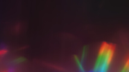 Colored Holographic Rainbow Flares - Mesmerizing Photo Overlay for Vibrant Designs