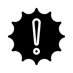 alert glyph icon
