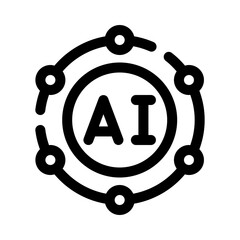 ai line icon