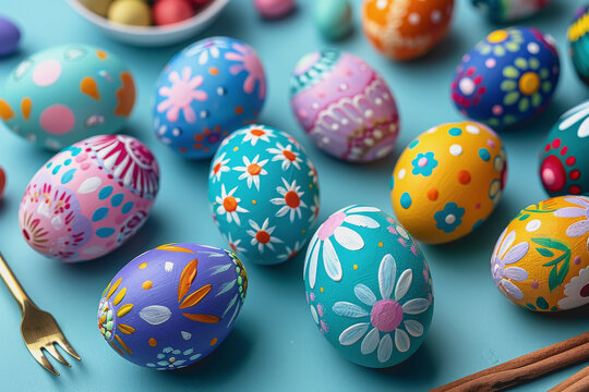 easter eggs day, DIY craft kit for painted  eggs on Sun, Mar 31, 2024