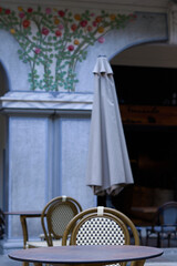 cafeteria al aire libre 