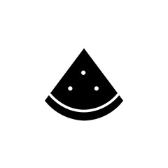 Fototapeta premium watermelon glyph icon