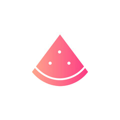 watermelon gradient icon