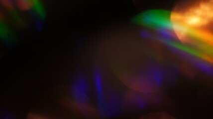 Holographic Rainbow Flares - Vibrant and Magical Photo Effect Overlay