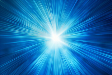 集中線の背景素材、青、ビジネス