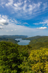 湯湾岳展望公園からの焼内湾