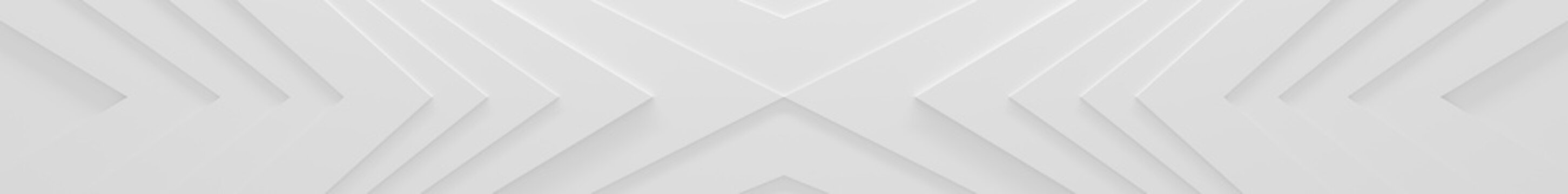 Wide White Geometric Background (Website Head) (3D Illustration)