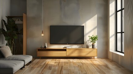 modern cabinet tv interior