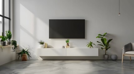 modern cabinet tv interior