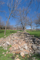 this drainage channel in a neighborhood park is a much better option for controlling water than concrete