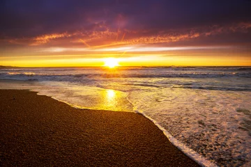 Foto op Canvas Sea sunset © Galyna Andrushko