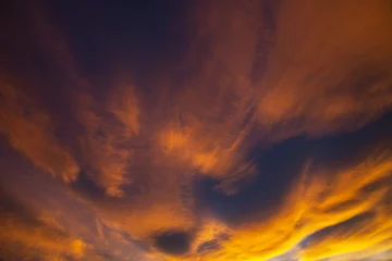 Deurstickers Sunset background © Galyna Andrushko