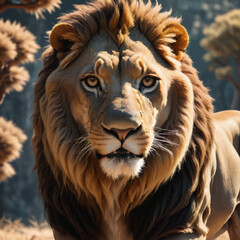Animation  King Lion
