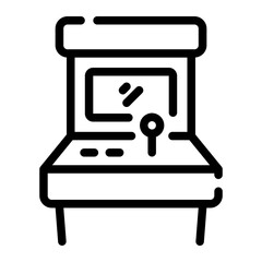 arcade Line Icon