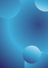 Abstract circle waves background, gradient background template.