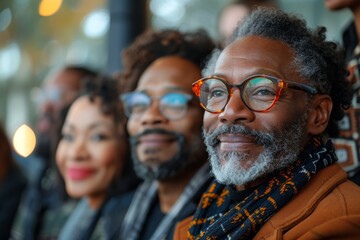 A senior man with a white beard and glasses smiling warmly.