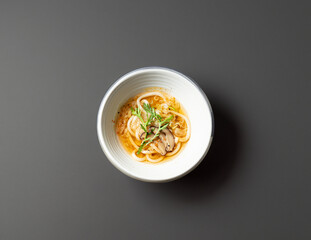 Japanese food, udon noodles 
