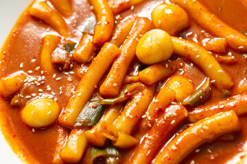 Spicy Stir fried Rice Cake