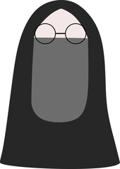 Muslim Woman Avatar, Muslimah Avatar