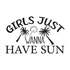 GIRLS JUST WANNA SUN - obrazy, fototapety, plakaty