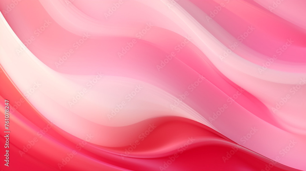 Wall mural Abstract motion gradient pink white soft background