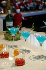 cocktail on the table