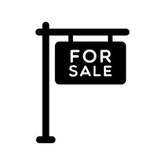 Vector For Sale Sign Illustration
