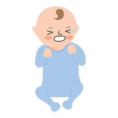 泣いている赤ちゃん