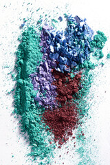 Cosmetic texture for colored makeup.
