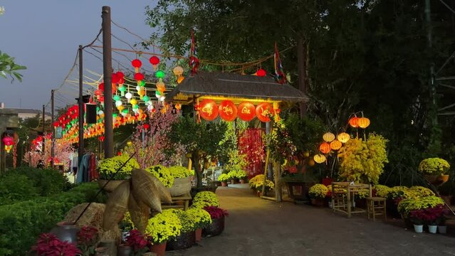 Paradise new tourist destination in Asia with indescribable beauty Night deserted city in Vietnam beauty European buildings illuminated expensive money invested Vietnam Phu Quoc Grand World 03.15.2024