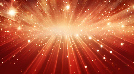 Ray bokeh light background